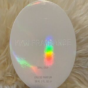 Iridescent Egg-Shaped Container